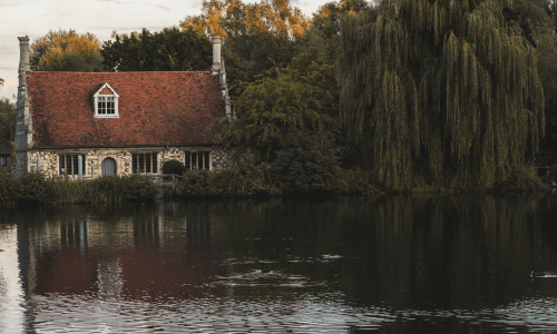 View of the House from on the lake; Photo by Connor Danylenko from Pexels